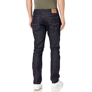 Buffalo Slim Ash Jeans for Men in Rinse Wash Indigo