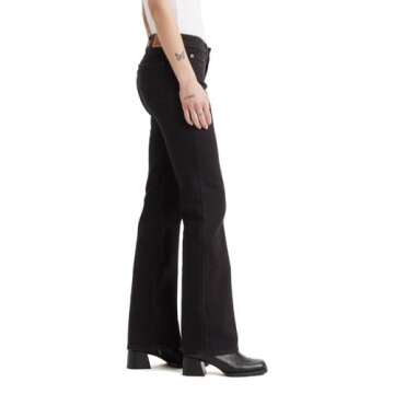 Levi's Women's Superlow Boot Jeans, Crew Look, 25 Regular