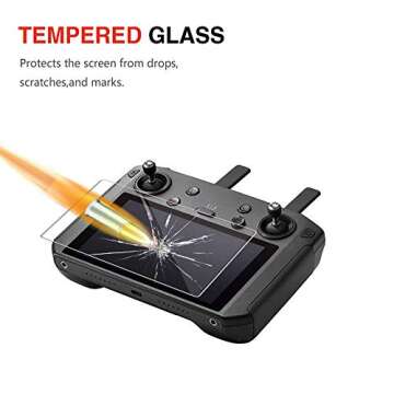 AKWOX Tempered Glass Screen Protector for DJI Mavic 2