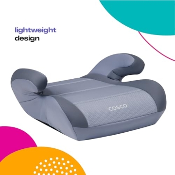 Cosco Topside Backless Booster Car Seat for Kids 40-100 lbs