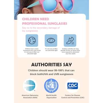 Polarized Sunglasses for Baby with Strap 100% UV Protection Shades for Toddler girls boys Age 0-24 M...