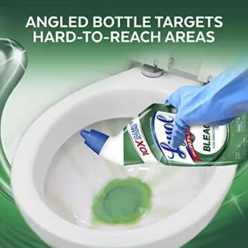 Lysol Toilet Bowl Cleaner with Bleach 48oz - Disinfecting Power
