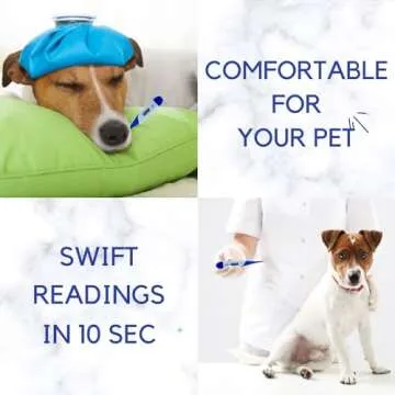 Veterinary-Grade Digital Thermometer for Dogs & Cats
