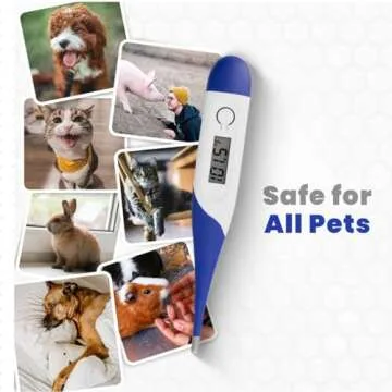 Veterinary-Grade Digital Thermometer for Dogs & Cats