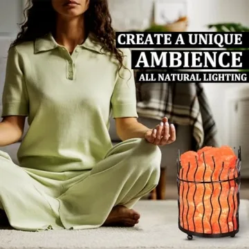 Natural Himalayan Salt Lamp | Stylish & Soothing Lighting