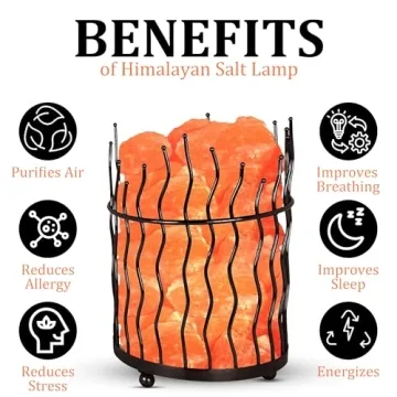 Natural Himalayan Salt Lamp | Stylish & Soothing Lighting
