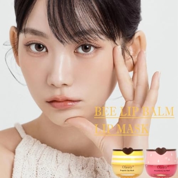 Deepmind 2 PCS Bee Lip Balm - Strawberry Hydrating Mask
