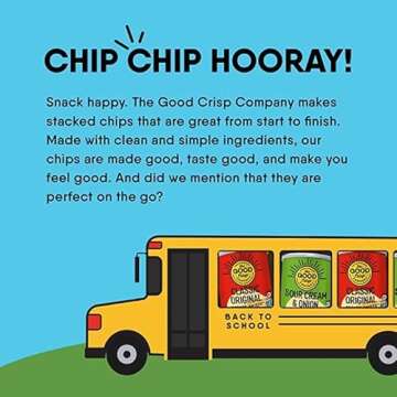 The Good Crisp Company, Spicy Jalapeno, Gluten Free Potato Chips (5.6 Ounce Canisters, Pack of 8), Non-GMO, Allergen Friendly, Potato Chip Snack Pack, Gluten Free Snacks