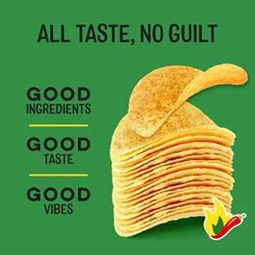 The Good Crisp Company, Spicy Jalapeno, Gluten Free Potato Chips (5.6 Ounce Canisters, Pack of 8), Non-GMO, Allergen Friendly, Potato Chip Snack Pack, Gluten Free Snacks