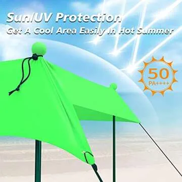 Restland Beach Tent Pop Up Shelter with UPF50+ Protection