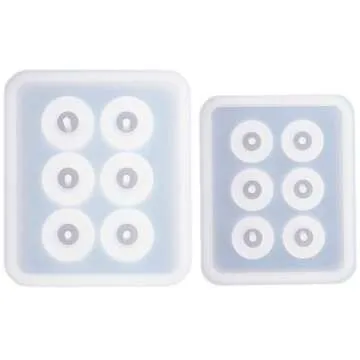 Funshowcase Sphere Ball Resin Epoxy Mold Set for Jewelry