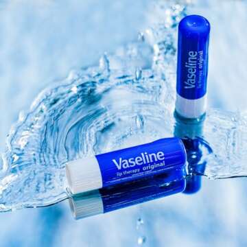 Vaseline Lip Therapy Variety 4-Pack, Moisturizing Lip Balm with Vitamin E, 0.16 Oz Ea