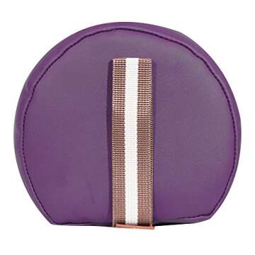 Master Massage Tables 6" 3/4 Round Bolster Pillow Cushion for Massage Tables -Purple