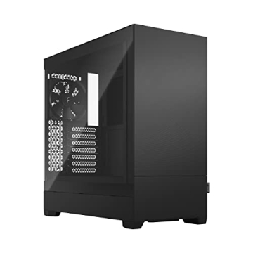Fractal Design Pop Silent Black Tempered Glass Clear Tint