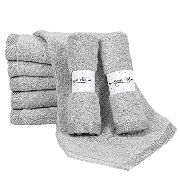 Soft Organic Baby Washcloths - 8-Pack Eco-Friendly Set