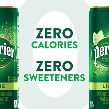 Perrier Sparkling Min Water Lime - 3 pack