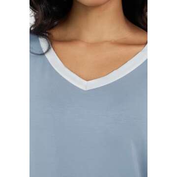 Joyaria Women's Cooling Bamboo Pajama Set for Comfort