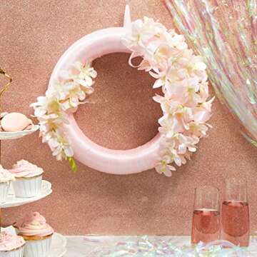 3 Pack Foam Wreath Forms, 12 Inch Round Foam Rings for Crafts, DIY Projects, Holiday Decor