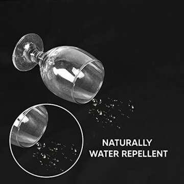 Utopia Kitchen 2 Pack Rectangle Table Cloth [90x156 Inches, Black] Stain and Wrinkle Resistant Tablecloth Washable Polyester Cover for Dining, Buffet Parties, Picnic and Weddings