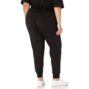 The Drop Women's Grace Supersoft Stretch Jogger in Black