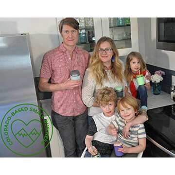 Eco-Friendly 5" Stainless Steel Straws for Small Glasses