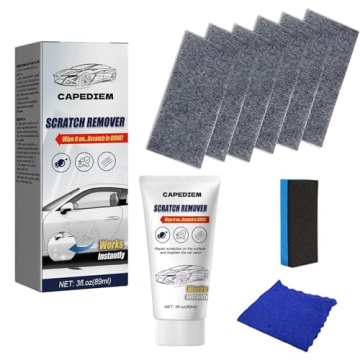 New Nano Sparkle Cloth & Scratch Repair Paste Combo - Ultimate Car Care Solution