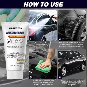 Ultimate Car Scratch Repair Kit with Nano Sparkle Cloth