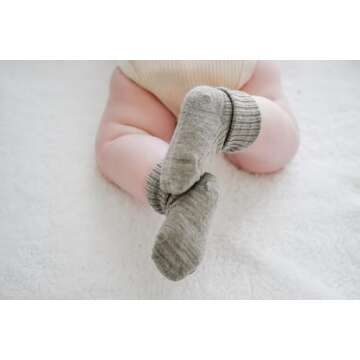 Woolino Baby Wool Socks - Premium Merino Wool for Infants