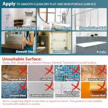 TAILI Shower Caddy Suction Cup - Durable Bathroom Organizer