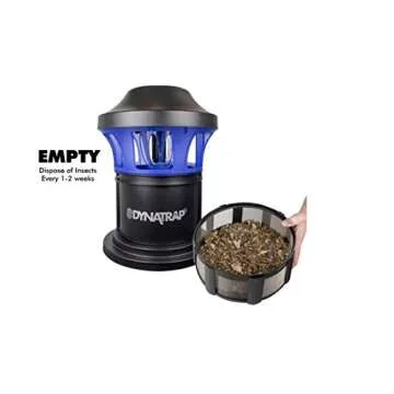 DynaTrap DT1775 Insct Trap AtraktaGlo Light, 1 Acre, Black