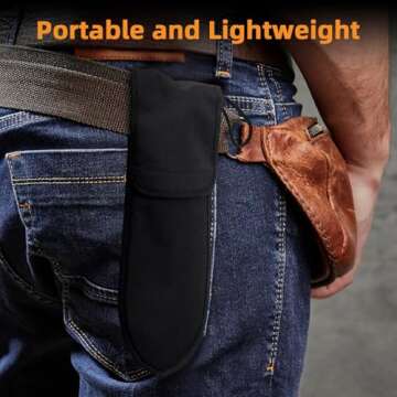 GOJAWAY Backpacking Trowel Camping Shovel Hiking Trowel Ultralight Spade Small Potty Multitool for Digging, Metal Detecting, Gardening and Outdoor Survival