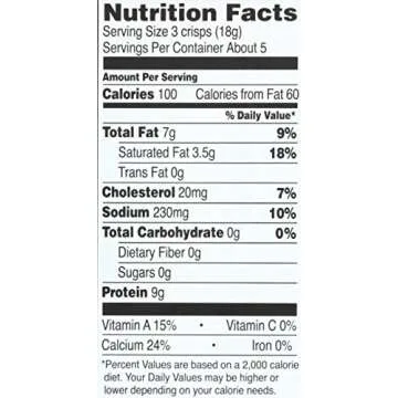 Kitchen Table Bakers, Cracker Parmesan Aged, 3 Oz