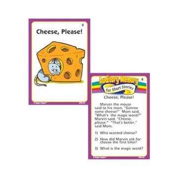 Auditory Memory Fun Deck for Kids | Listening Skills Cards