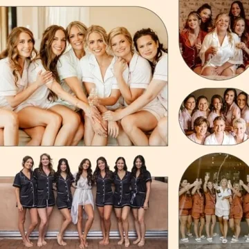 Silk Satin Pajama Set for Women - Perfect Bridesmaid Gift
