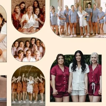 Silk Satin Pajama Set for Women - Perfect Bridesmaid Gift