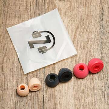 SeeAudio x Zeos Render Memory Foam Ear Tips for Comfort