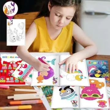 Kalysky 15Pack Bulk Coloring Books (5.9 * 8.5 inch) for Kids Ages 2-4 4-8, Kids Party Favors Carnival Prizes Goodie Bag Stuffer,Classroom Activity Supplies,Activity Books for Kids