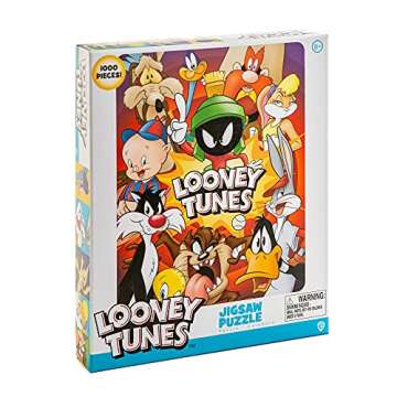 Paladone 1000 Piece Jigsaw Puzzle, Looney Tunes Puzzle