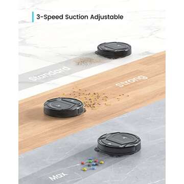 Lefant Vacuum and Mop Combo, WiFi/App/Alexa Control, 2000Pa Strong Suction 2 in 1 Mopping Robotic Vacuum Cleaner, Self-Charging, Tangle-Free, Slim, Ideal for Hard Floor, Pet Hair, Carpet M210B