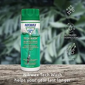 Nikwax Tech Wash - Eco-friendly Gear Cleaner - 10 fl oz