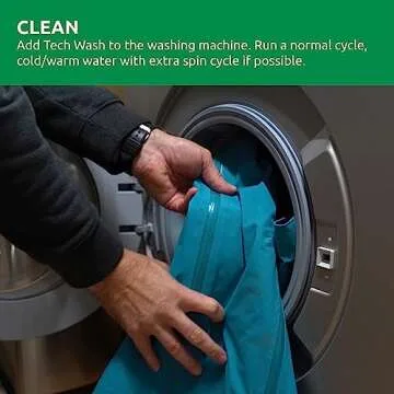 Nikwax Tech Wash - Eco-friendly Gear Cleaner - 10 fl oz