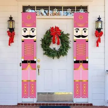 Pink Nutcracker Christmas Decorations for Festive Cheer