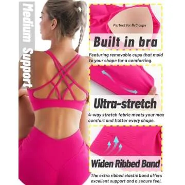 Stylish RUNNING GIRL Sports Bra for Medium Support Women