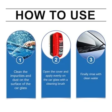 Universal Glass Cleaning Board - 2PCS Set for Clarity