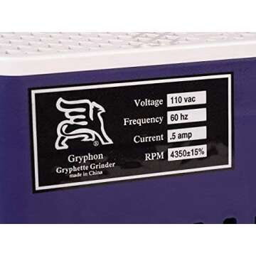 Gryphon Gryphette Glass Grinder - Compact and Powerful Tool