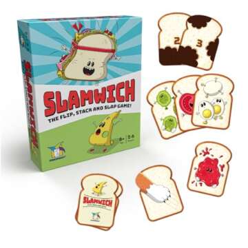 Gamewright – Slamwich – A Fast Flipping Card Game for Kids – Ages 6 and Up – Great for Famil...