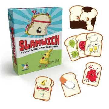 Gamewright – Slamwich – A Fast Flipping Card Game for Kids – Ages 6 and Up – Great for Famil...