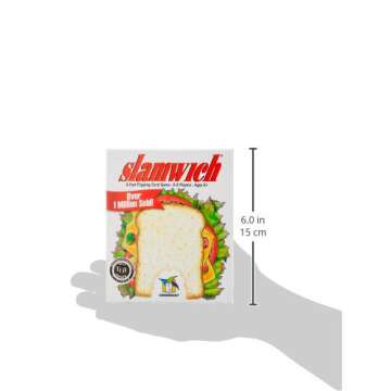 Gamewright – Slamwich – A Fast Flipping Card Game for Kids – Ages 6 and Up – Great for Family Game Night
