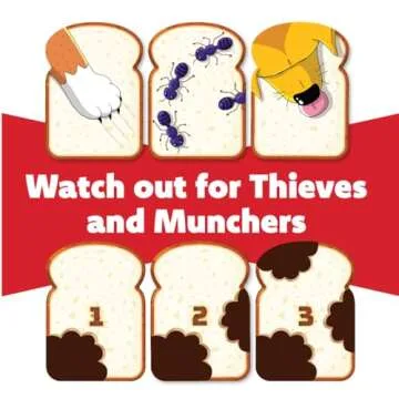 Gamewright – Slamwich – A Fast Flipping Card Game for Kids – Ages 6 and Up – Great for Family Game Night