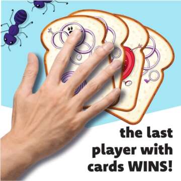Gamewright – Slamwich – A Fast Flipping Card Game for Kids – Ages 6 and Up – Great for Family Game Night